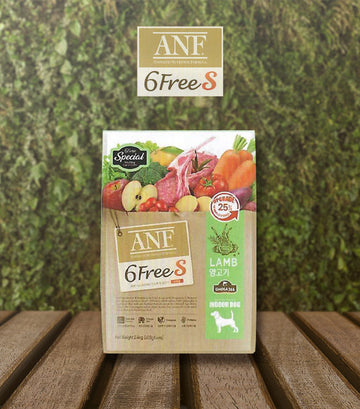 ANF, 6 Free S Indoor Dog Lamb, 室內羊肉犬種