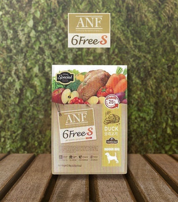 ANF, 6Free S, Indoor Dog Duck, 室内鴨肉犬糧